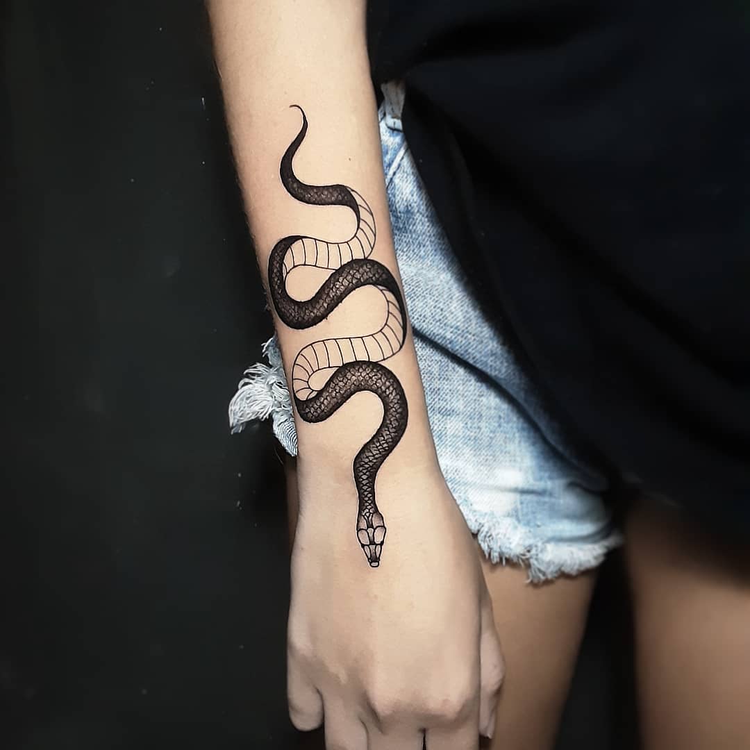 Melhores E Mais Bonitas Tatuagens De Cobra