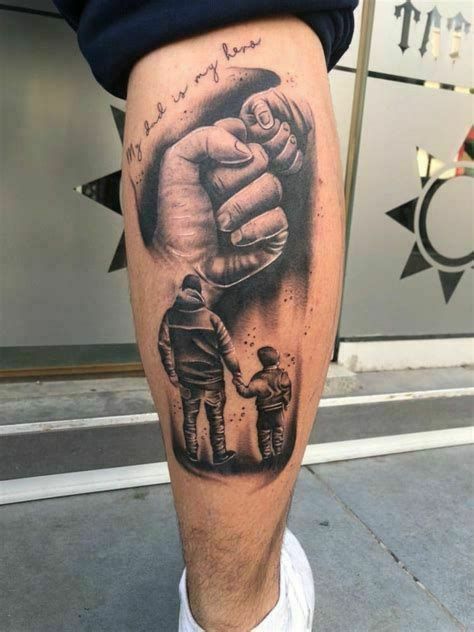 as tatuagens de filhos mais bonitas do mundo realismo paie filho