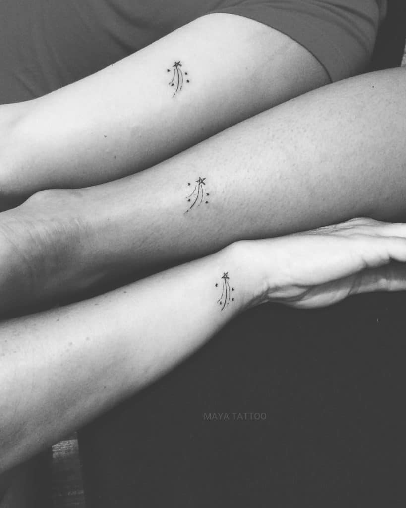 as mais bonitas tatuagens de irmãos três irmãos