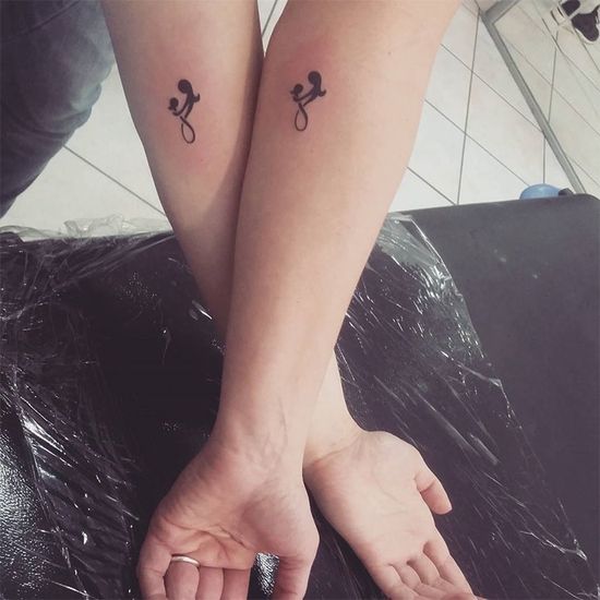 as tatuagens de mãe e filha mais perfeitas e delicadas infinito