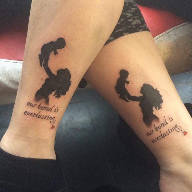 as tatuagens de mãe e filha mais perfeitas e delicadas mãe e filho