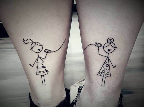 as tatuagens de mãe e filha mais perfeitas e delicadas mãe e filhos telefone