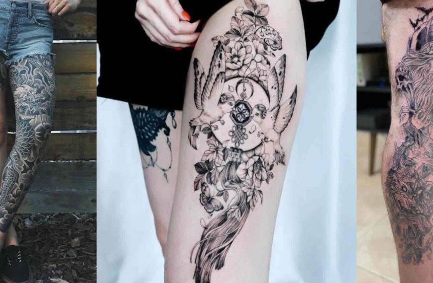 capa post conheça as principais considerações ao escolher a tatuagem na perna site tattoo and you