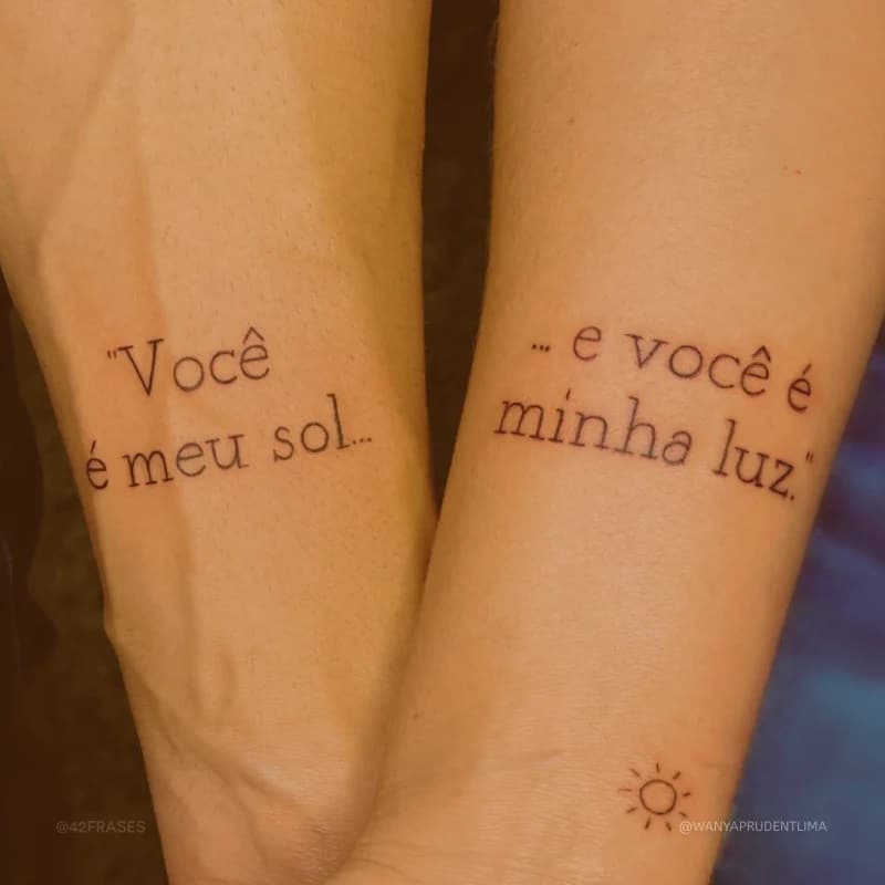 como escolher e manter uma tatuagem de casal ideias, dicas e mais frases