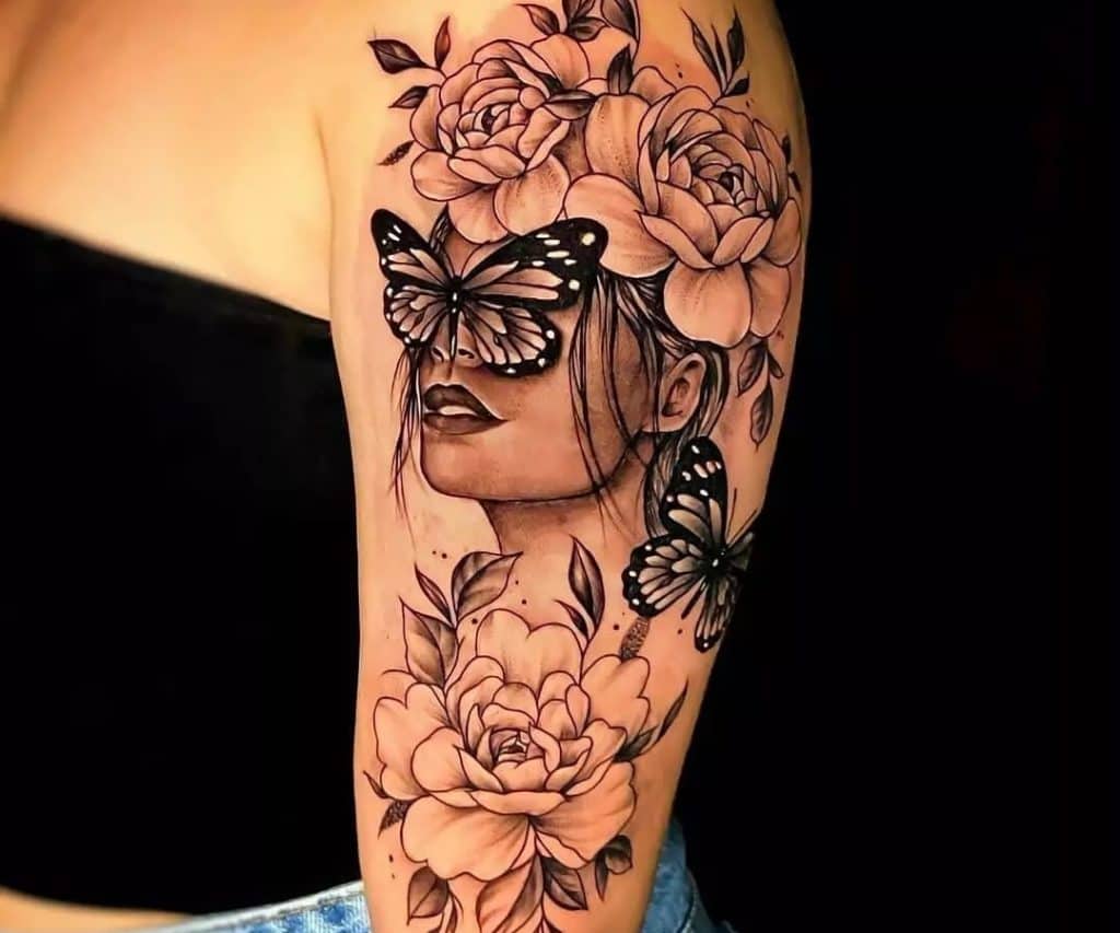 descubra como escolher a tatuagem no braço feminina perfeita borboleta rosto floral e mais