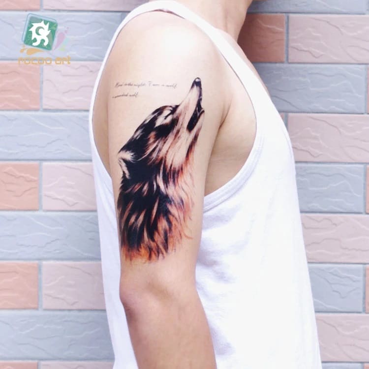 descubra tudo sobre tatuagem masculina opções e significados lobo