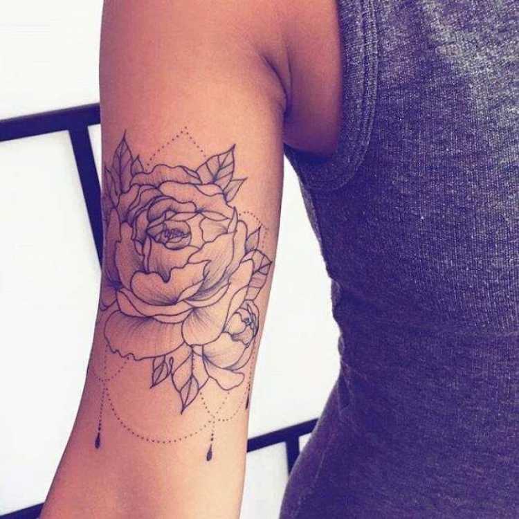 tatuagem feminina no braço uma escolha versátil para expressar sua personalidade e estilo flor