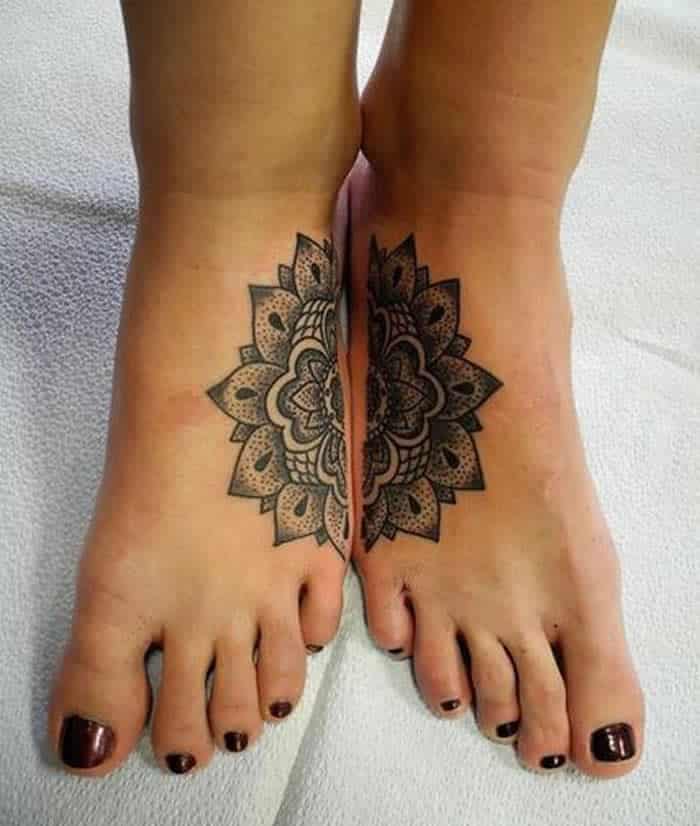 tatuagens de irmãs simplesmente perfeitas flor indiana