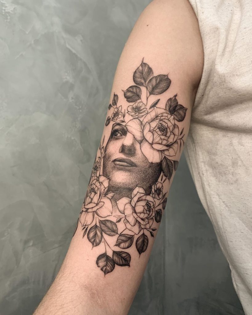 tatuagens no braço o que considerar antes de fazer uma rosto e floral