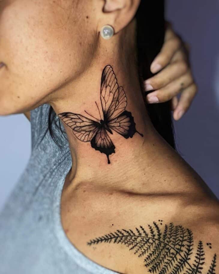 tatuagens no pescoço exprima sua individualidade com estilo pescoço