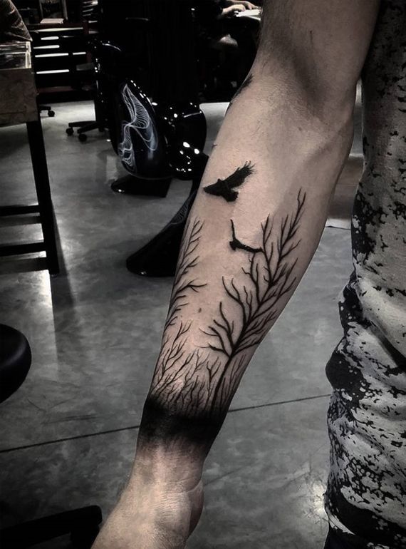 tendências de tatuagem masculina significado, estilos e mais floresta