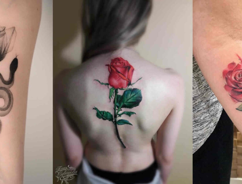 capa post mais bonitas tatuagens de rosa do momento site tattoo and you