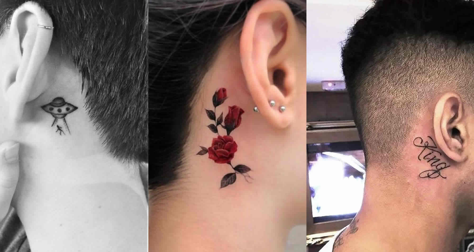 capa post mais inovadoras e lindas tatuagens atrás da orelha site tattoo and you