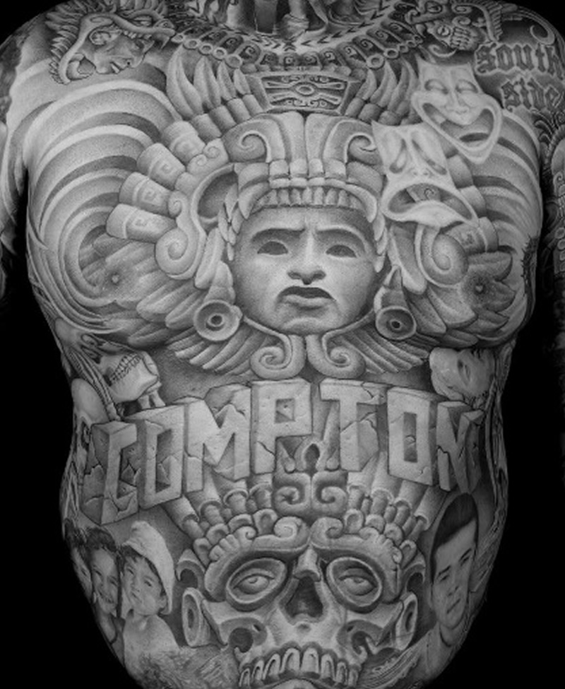 chicano style tattoos a unique form of mexican american body art chicano tattoos aztec