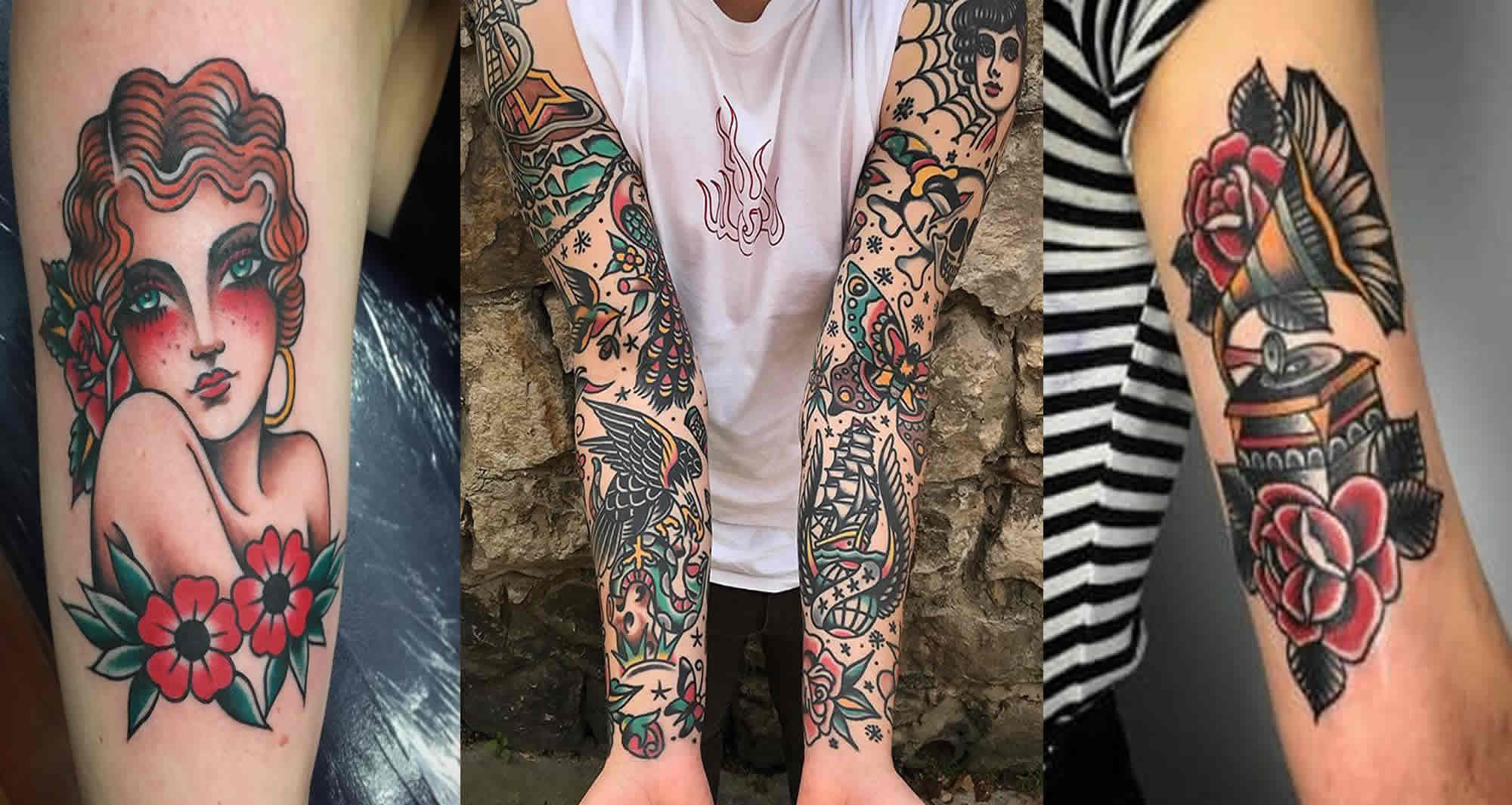 cover the american traditional tattoo style bold outlines and enduring appeal