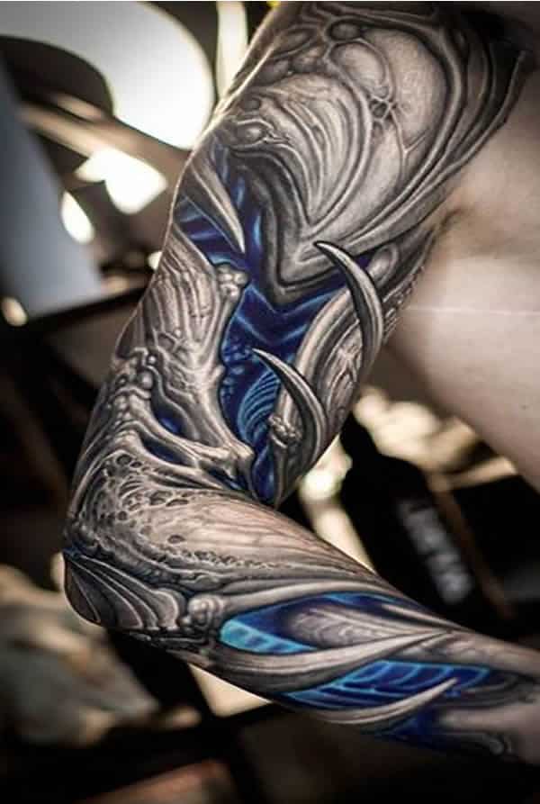exploring the world of biomechanical tattoos a unique style of ink alien