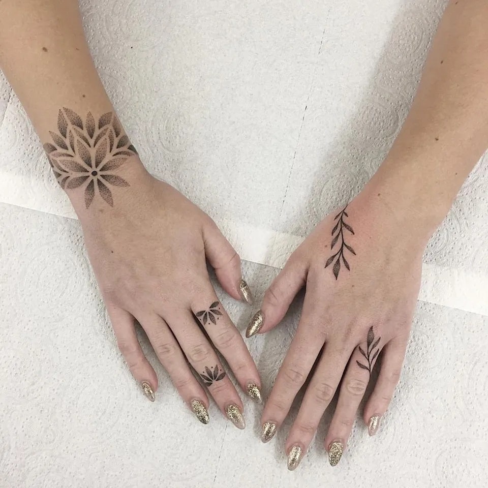 hand poked tattoos a unique and personal form of self expression arm