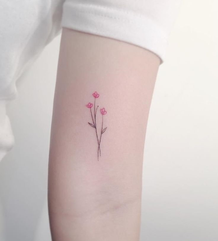 line art tattoos simple, versatile, and affordable flower