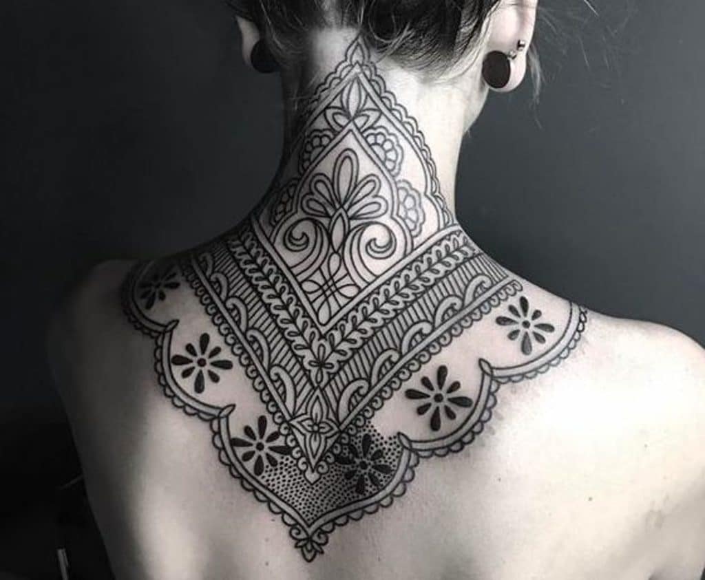 ornamental tattoos a versatile and personalized style of tattooing neck