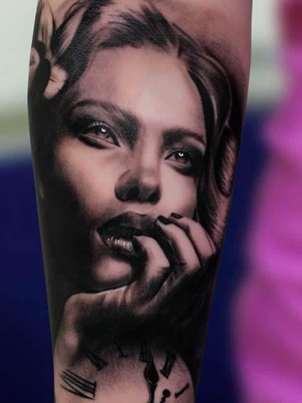 portrait tattoos capturing the essence of the subject