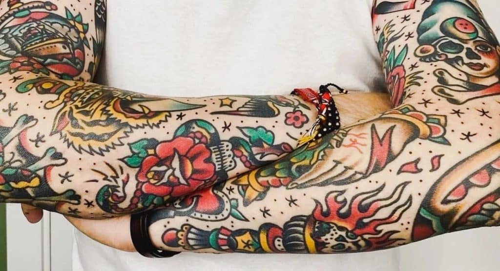 the american traditional tattoo style bold outlines and enduring appeal arm