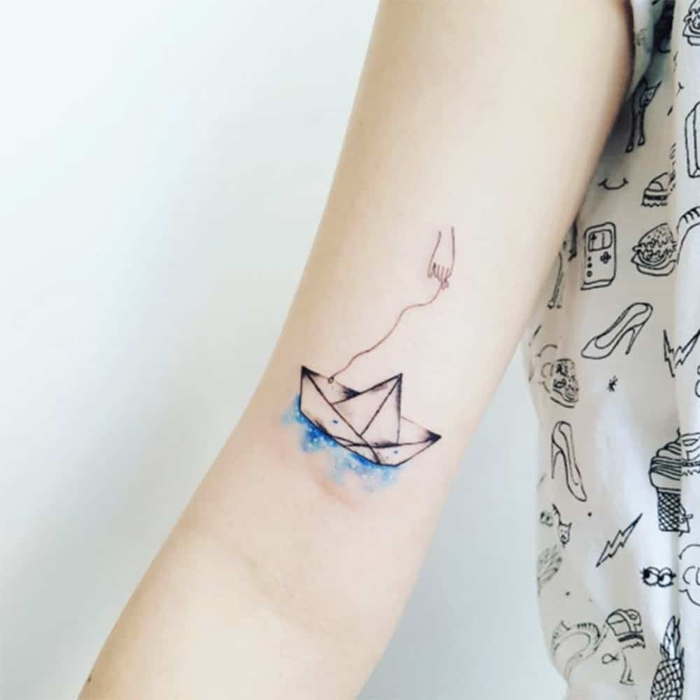 the appeal of small tattoos convenience, versatility, and aesthetics boat