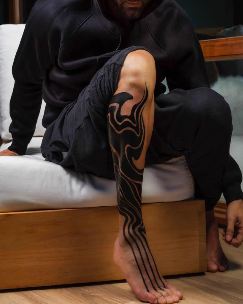 the art of leg tattoos placement, care, and choosing the perfect design mens