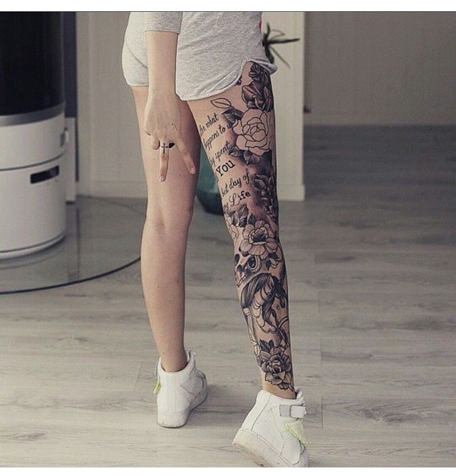 the art of leg tattoos placement, care, and choosing the perfect design for women