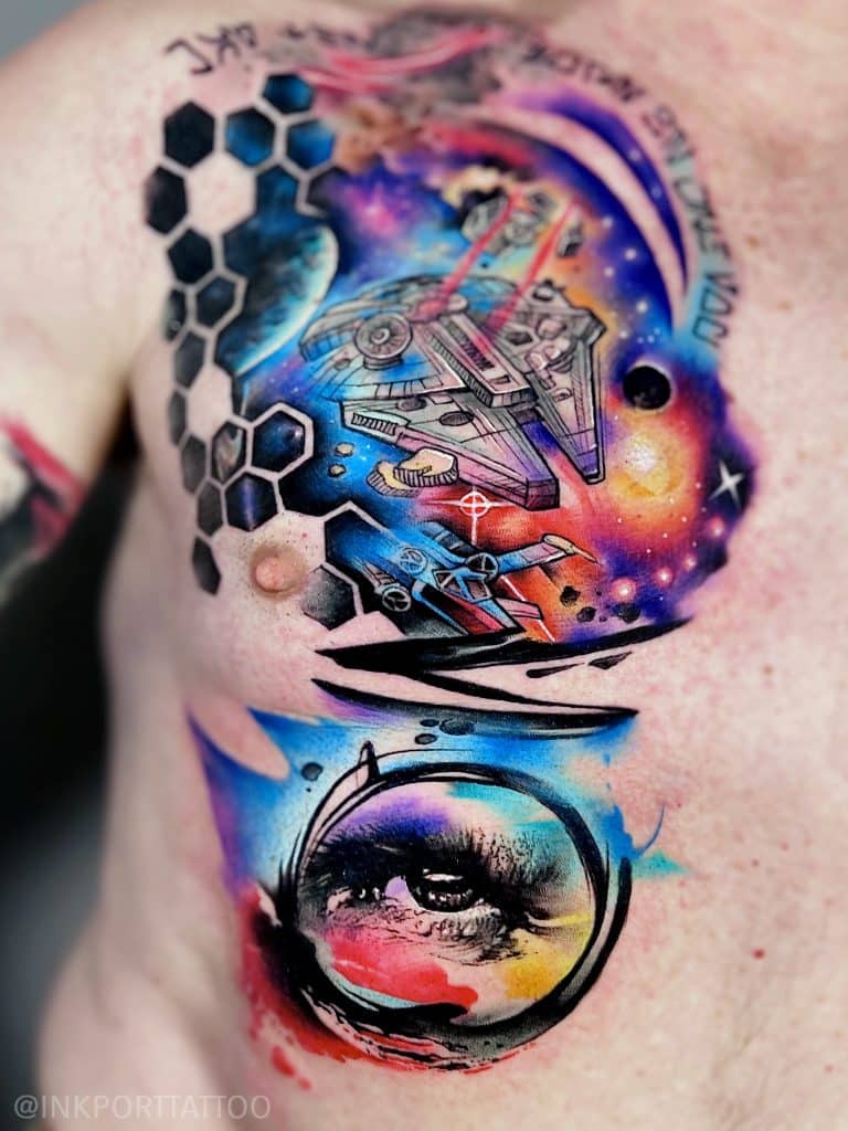 the beauty of watercolor tattoos a unique and artistic style futurist