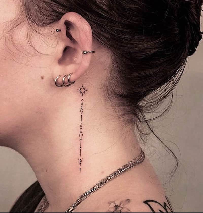 the pros and cons of getting a neck tattoo what you need to know ornament