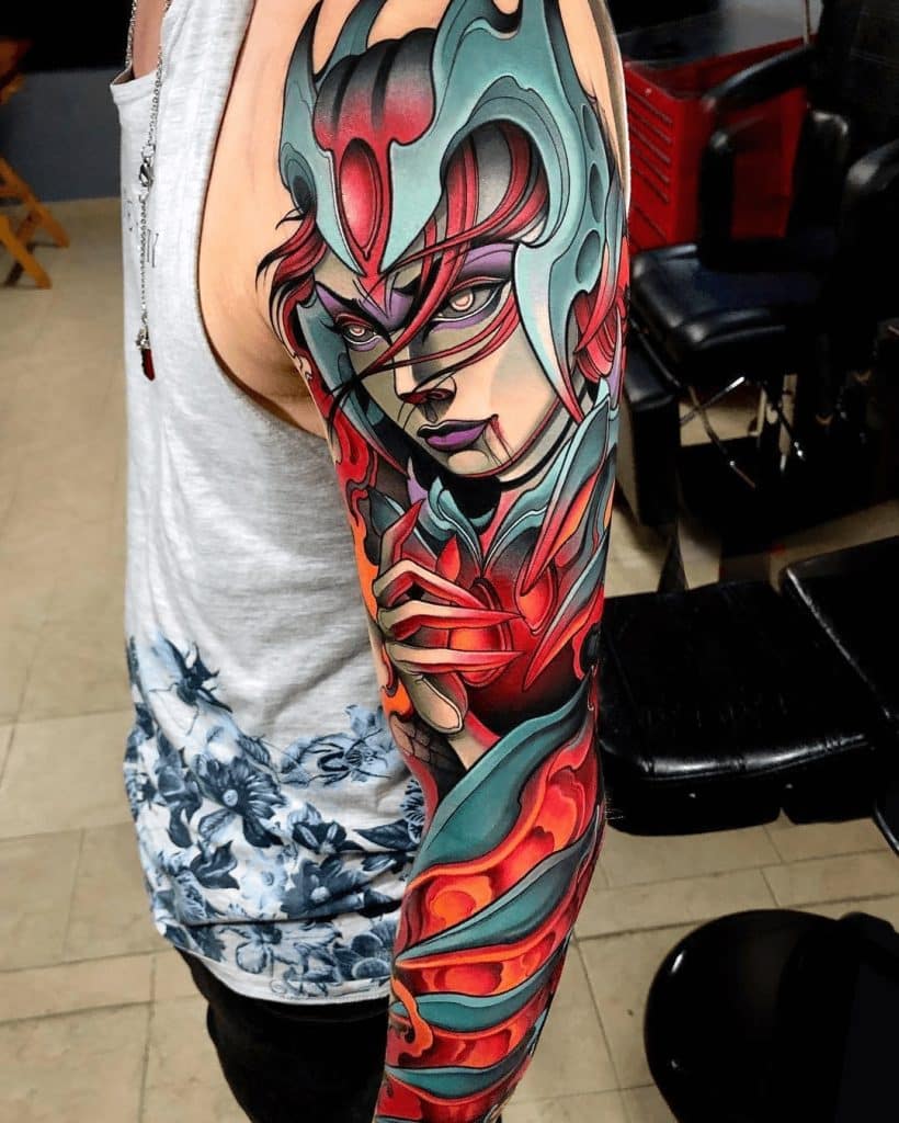 the rise of neo traditional tattoos combining traditional and modern elements