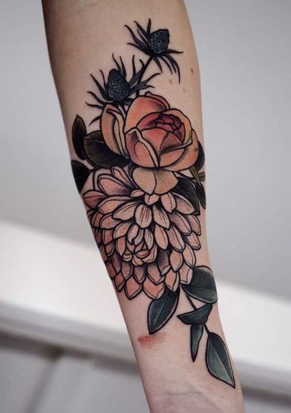 the rise of neo traditional tattoos combining traditional and modern elements floral
