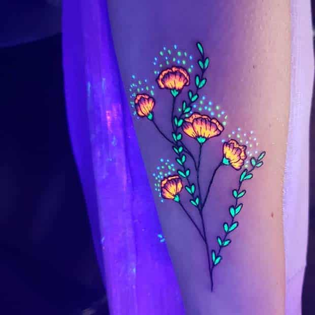 uv tattoos style