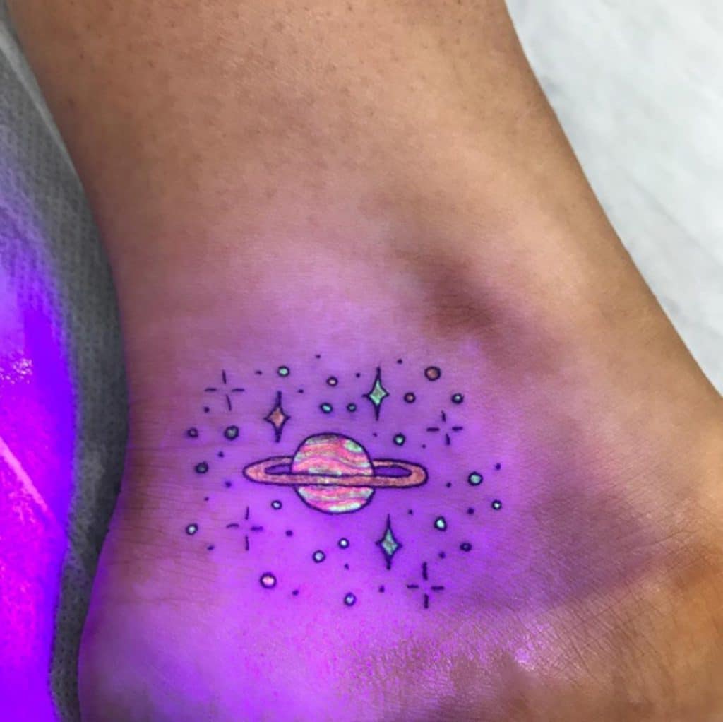 uv tattoos the subtle style with dramatic effect under blacklight planet