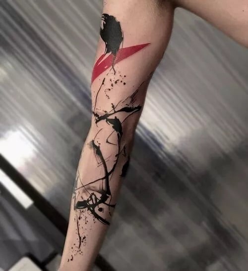 why abstract tattoos are a unique and creative way to express yourself abstract arm