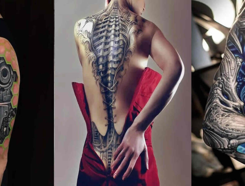 cover exploring the world of biomechanical tattoos a unique style of ink