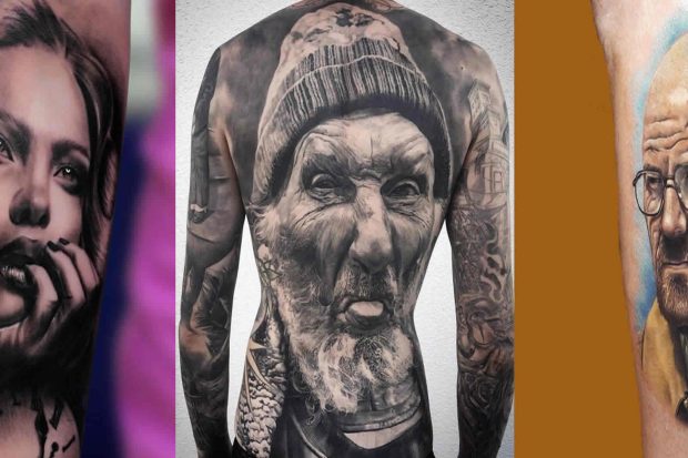 cover portrait tattoos capturing the essence of the subject