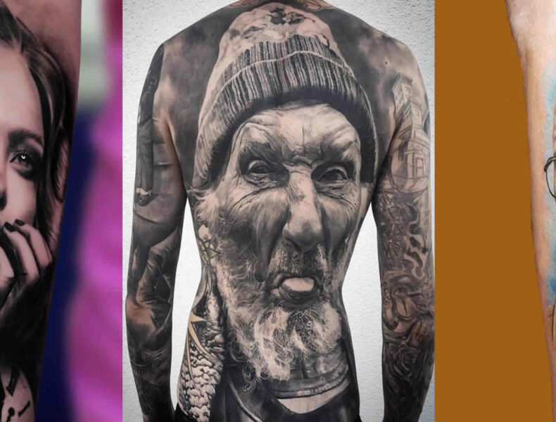 cover portrait tattoos capturing the essence of the subject