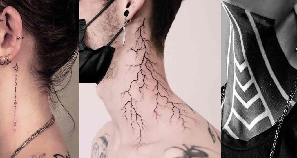 cover the pros and cons of getting a neck tattoo what you need to know